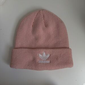 Adidas Pink Knit Beanie